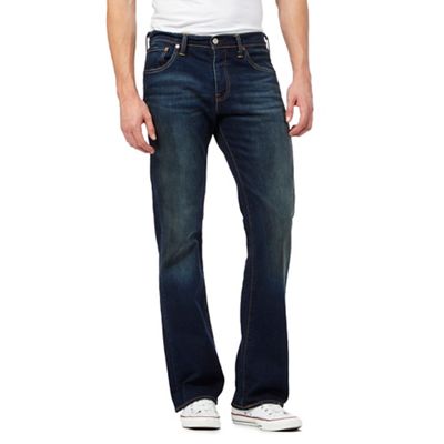 Levi's 527&#8482 green edge blue dark wash bootcut jeans